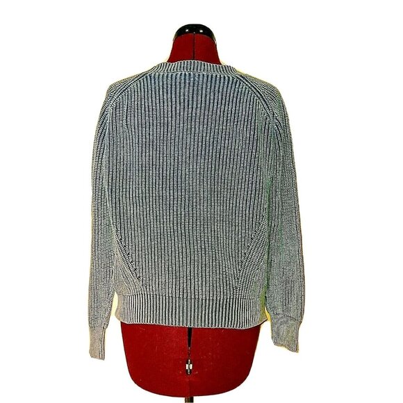 Philosophy Sweater Pullover Heather Blue Women Cotton Size Medium - Picture 3 of 7